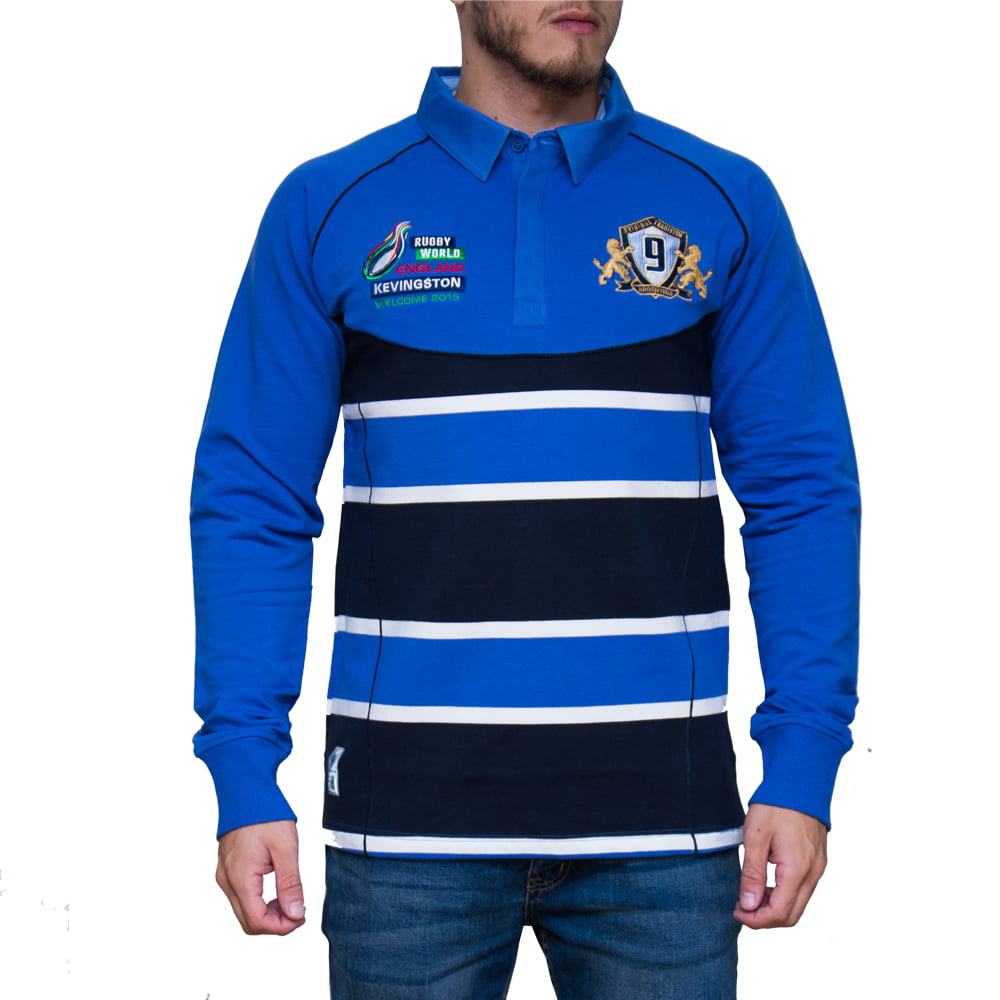 POLO BROWN RUGBY - AZUL S/
