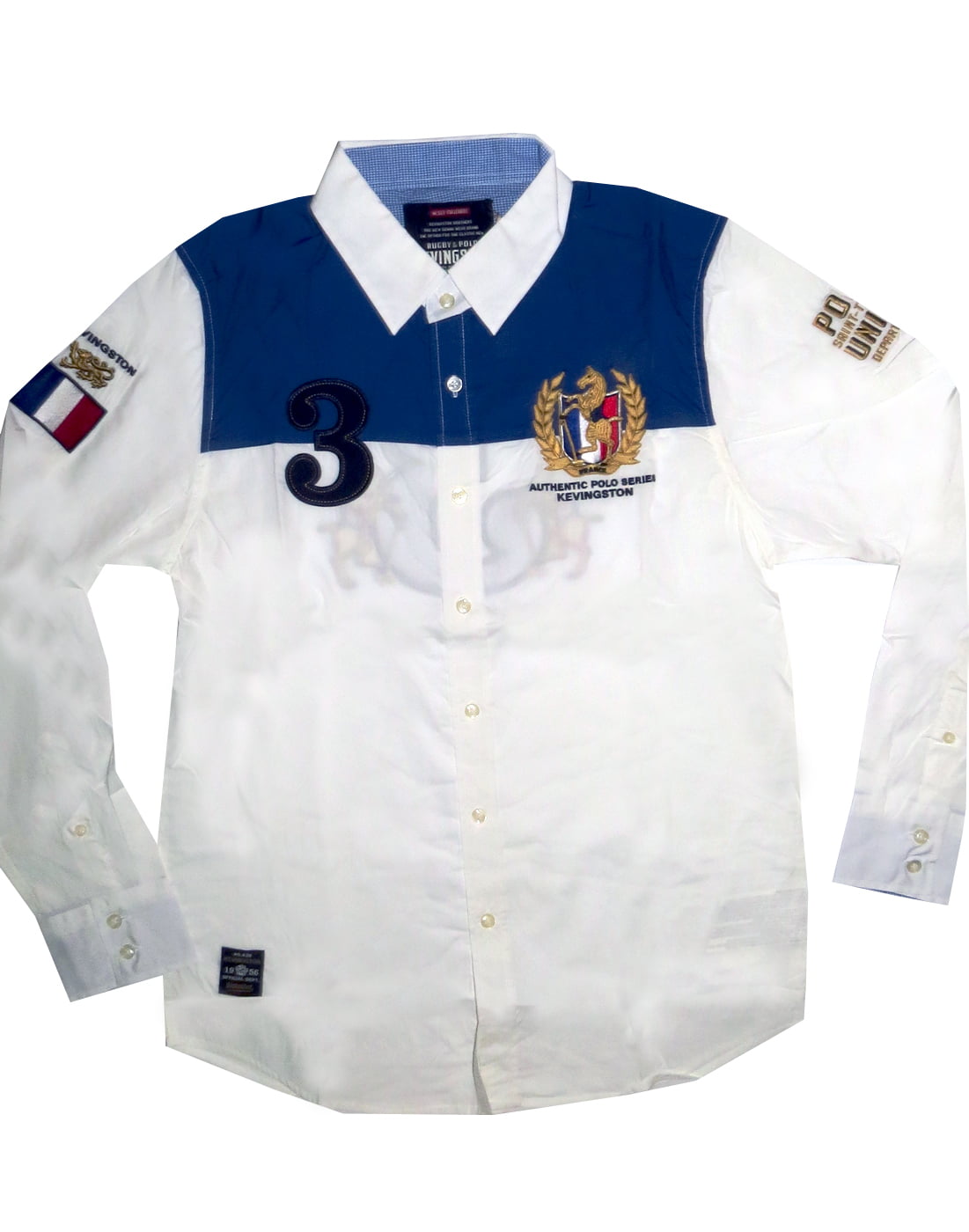 CAMISA WILMSLOW RUGBY M/L - FRANCE S/M/