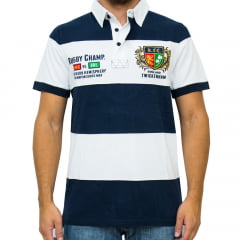 POLO HARD RUGBY M/C - BRANCA 